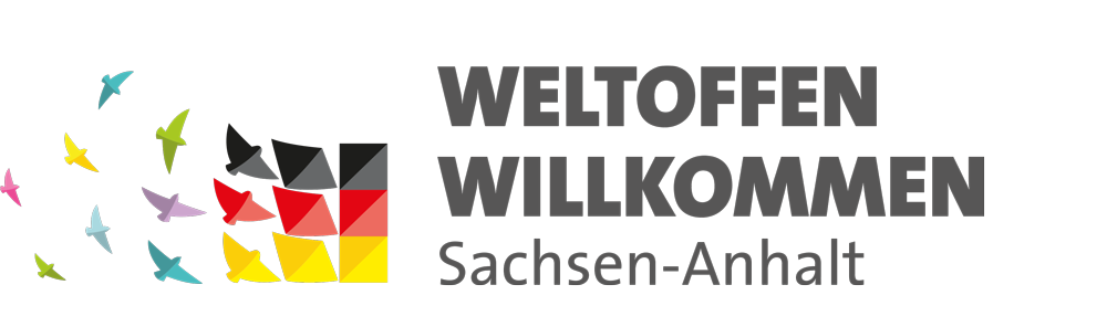 Logo Weltoffen in Sachsen-Anhalt